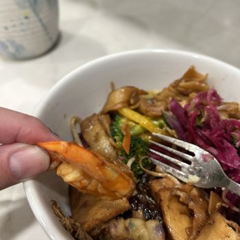 Banana Leaf - The shrimp is never cleaned of the poop shoot anymore - Malaysian Near Me - Vancouver, British Columbia