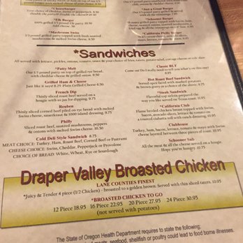 Prairie Schooner - Menu. - Bars Near Me - Eugene, Oregon