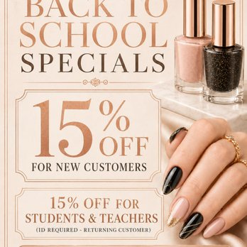 The Bee Nail - BACK TO SCHOOL, BACK TO BEAUTIFUL NAILS! - Nail Salons Near Me - St. George, Utah The Bee Nail - BACK TO SCHOOL, BACK TO BEAUTIFUL NAILS! - Nail Salons Near Me - St. George, Utah