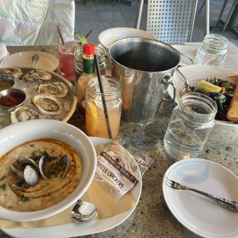 The Pearl - Oysters, Clam Chowder, Mussels and "The Cure" cocktail. - New American Near Me - Dublin, Ohio