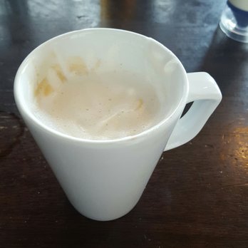 The Pump House - DIY latte. I like to add the expresso myself as I don't like my latte too strong. - Pubs Near Me - Birmingham, XWM