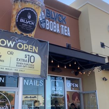 BLVCK Boba Tea - Outside - Bubble Tea Near Me - Tucson, Arizona