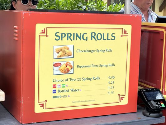 Adventureland Spring Roll Cart by null