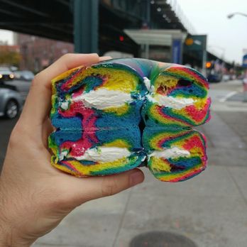 Empire Bagels - The rainbow bagel!! - Bagels Near Me - Bronx, New York Empire Bagels - The rainbow bagel!! - Bagels Near Me - Bronx, New York