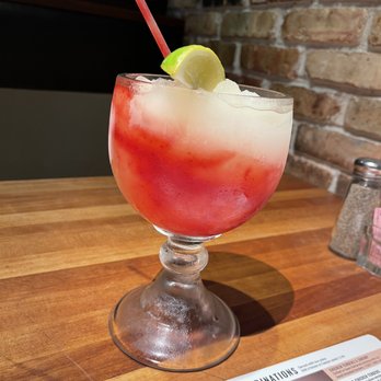 Cheddar's Scratch Kitchen - Strawberry Texas Frozen Swirl - American Near Me - Overland Park, Kansas Cheddar's Scratch Kitchen - Strawberry Texas Frozen Swirl - American Near Me - Overland Park, Kansas