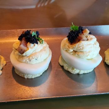 Carson Kitchen - Devil's Eggs ($16) - New American Near Me - Las Vegas, Nevada Carson Kitchen - Devil's Eggs ($16) - New American Near Me - Las Vegas, Nevada