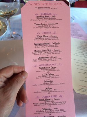 Menu photo 3 Tina's Dundee, OR