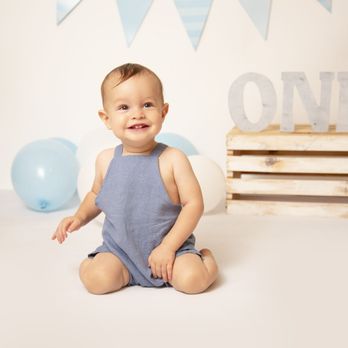 Holly D Photography - He was all smiles after he got over the stranger anxiety - Session Photography Near Me