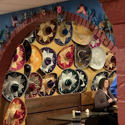 El Fenix Cafe - The sombrero room!