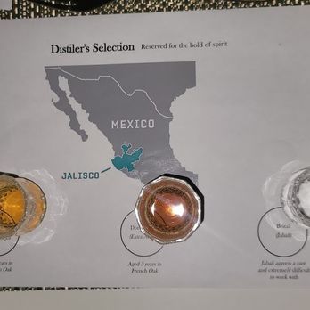Ponto Lago - Tequila/Mezcal Flight (one of many) - New American Near Me - Carlsbad, California Ponto Lago - Tequila/Mezcal Flight (one of many) - New American Near Me - Carlsbad, California