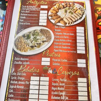 El Guapito - Menu as of May '24 - Mexican Near Me - Bell, California El Guapito - Menu as of May '24 - Mexican Near Me - Bell, California