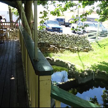 50's Roadhouse Restaurant - If you prefer, the restaurant features patio dining, which is actually a balcony overlooking a shady lawn, with a couple of goldfish pond. - American Near Me - Knights Ferry, California 50's Roadhouse Restaurant - If you prefer, the restaurant features patio dining, which is actually a balcony overlooking a shady lawn, with a couple of goldfish pond. - American Near Me - Knights Ferry, California