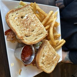 Grilled Chicken BLT(special of the day) with French Fries