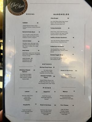 Menu photo 1 Chez Ami Buffalo, NY