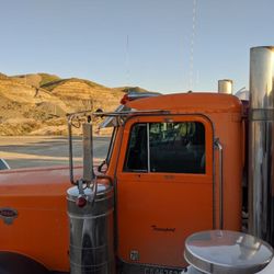 Gavins Tint Shop - Peterbilt ceramic 70% front two rollups