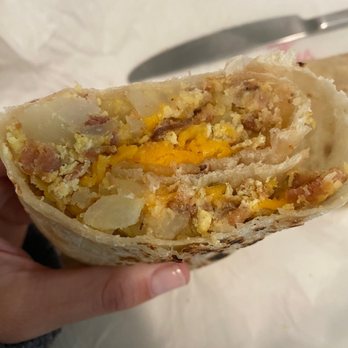 Paco's - Bacon, egg, and cheese burrito - Mexican Near Me - Tucson, Arizona Paco's - Bacon, egg, and cheese burrito - Mexican Near Me - Tucson, Arizona