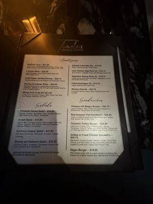 Menu photo 1 Timeless Kitchen and Cocktails Marietta, GA Menu photo 1 Timeless Kitchen and Cocktails Marietta, GA