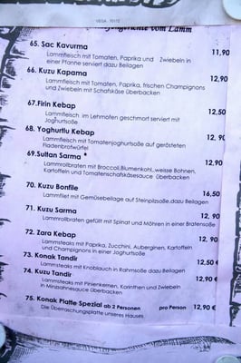 Menu photo 4 Konak Braunschweig, NI