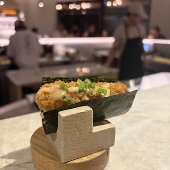 Sora - Fried shrimp hand roll - Sushi Bars Near Me - Los Angeles, California
