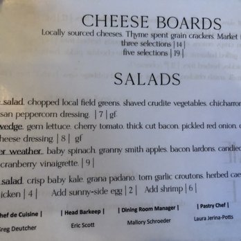 Thyme Table - New American Near Me - Bay Village, Ohio