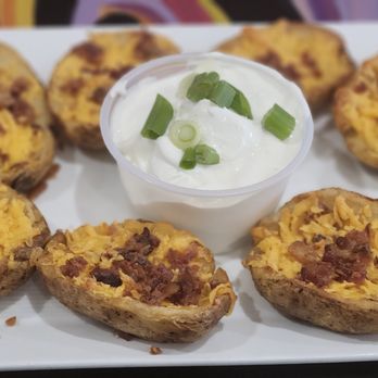 Hippie Burger - Potato Skins - Desserts Near Me - Maysville, Kentucky Hippie Burger - Potato Skins - Desserts Near Me - Maysville, Kentucky