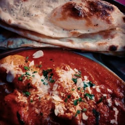 Indická restaurace - Chicken Badam Passanda