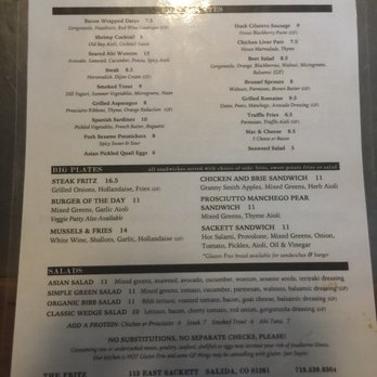 The Fritz - Tapas Bars Near Me - Salida, Colorado The Fritz - Tapas Bars Near Me - Salida, Colorado