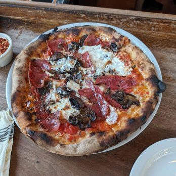 Pizzeria Bianco - Sonny Boy with Mushrooms - Pizza Near Me - Phoenix, Arizona