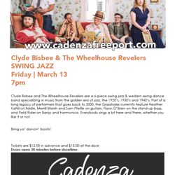 Cadenza - Weekly flyers - more information online.