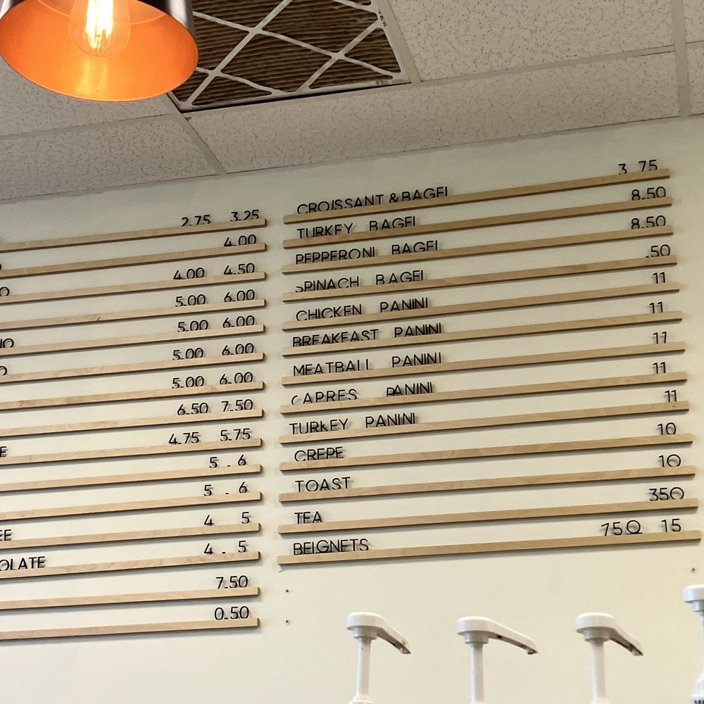 Cafe Flore - Menu board - Breakfast & Brunch Near Me - Fort Myers, Florida