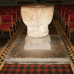 Brecon Cathedral - Font, Brecon Cathedral