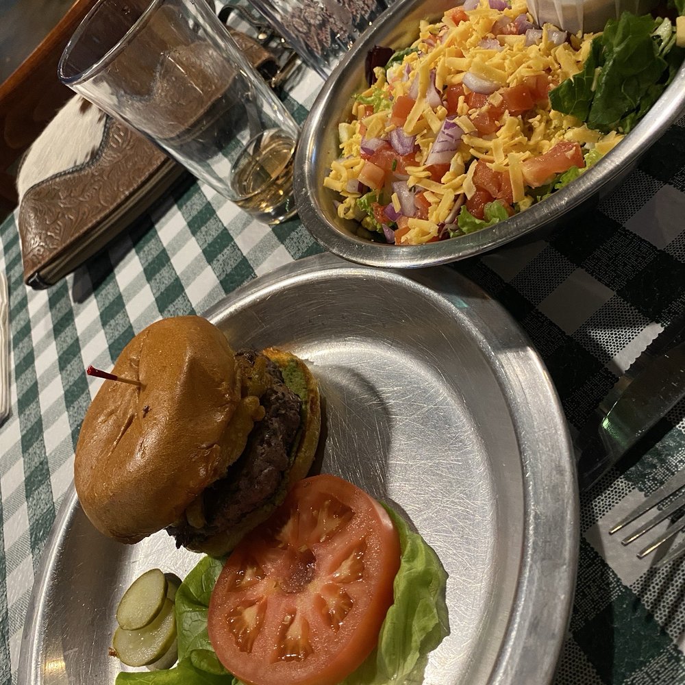 Rodeo Goat - Lamb burger and salad - Bars Near Me - Fort Worth, Texas Rodeo Goat - Lamb burger and salad - Bars Near Me - Fort Worth, Texas