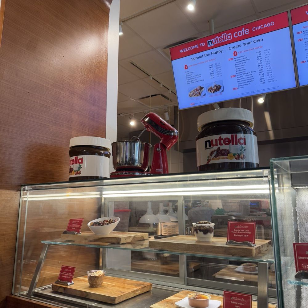 Nutella Cafe - Desserts Near Me - Chicago, Illinois Nutella Cafe - Desserts Near Me - Chicago, Illinois