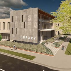 Spanish Fork Library - What the Spanish fork library looks like from the outside