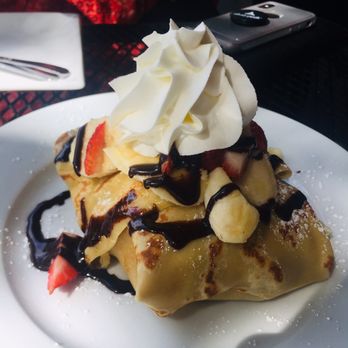 Le Bistro - Banana Split Crepe - French Near Me - Roswell, Georgia Le Bistro - Banana Split Crepe - French Near Me - Roswell, Georgia