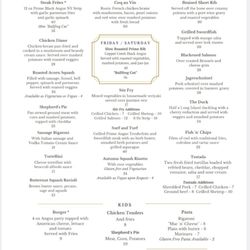 The Frog - Frog Fall Dinner Menu_Page 2
