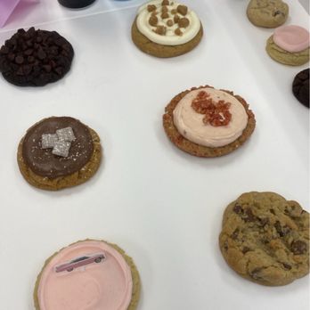 Crumbl - Santee - Display cookies at the store - Bakeries Near Me - Santee, California