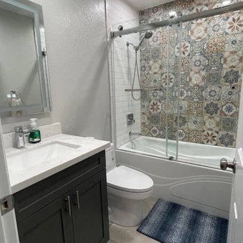 Tam's General Construction - a clean bathroom - General Contractors Near Me