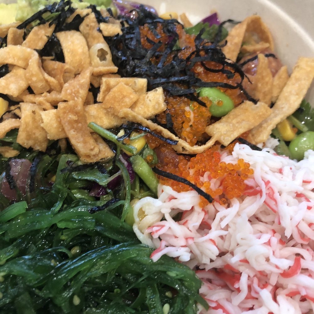 Ahi Poke - 2 proteins & all the stuff I listed on the review - Poke Near Me - Houston, Texas