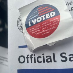 Los Angeles Mission College - Voting center...