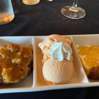 Vic's On the River - Dessert trio - Seafood Near Me - Savannah, Georgia Vic's On the River - Dessert trio - Seafood Near Me - Savannah, Georgia