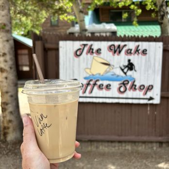 The Wake Coffee Shop - Sign, Coffee - Coffee & Tea Near Me - Grand Lake, Colorado The Wake Coffee Shop - Sign, Coffee - Coffee & Tea Near Me - Grand Lake, Colorado