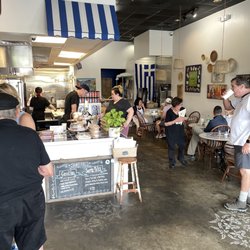 Ambrosia Kafeneio - Inside is getting busy
