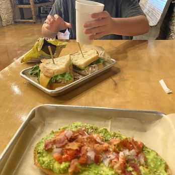 Cafe Blackbird - Avocado toast and turkey sandwich - Sandwiches Near Me - Denison, Texas