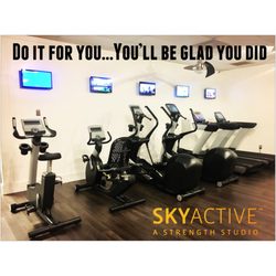 SkyActive Strength Studio - Cardio never seemed so good then when paired with a smart TV