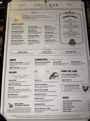 Menu photo 1 Loch Bar Houston, TX