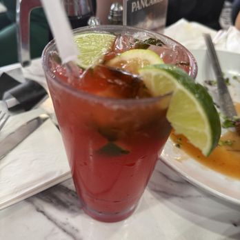 Blossoms Brunch Bar - Mocktail- Strawberry Mojito - Breakfast & Brunch Near Me - Rahway, New Jersey