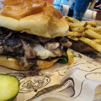 The Melt - SWISS & SHROOM MELTBURGER - Burgers Near Me - Sacramento, California The Melt - SWISS & SHROOM MELTBURGER - Burgers Near Me - Sacramento, California