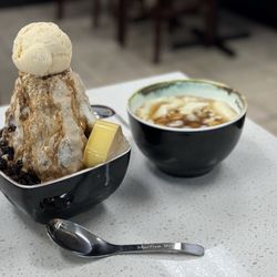 Meet Fresh - Black Sugar Boba Milky Shaved Ice Taro Tofu Pudding