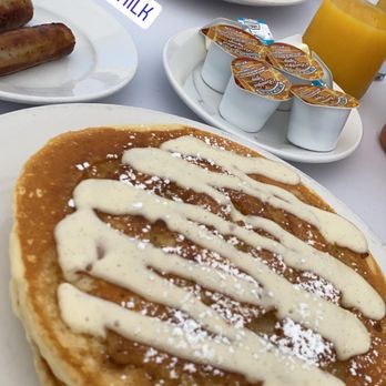 Buttermilk - Cinnamon Roll Pancakes - Coffee & Tea Near Me - Geneva, Illinois Buttermilk - Cinnamon Roll Pancakes - Coffee & Tea Near Me - Geneva, Illinois